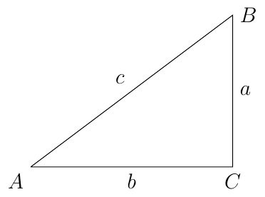 'Labeled triangle'